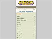Tablet Screenshot of bedrockcity.com